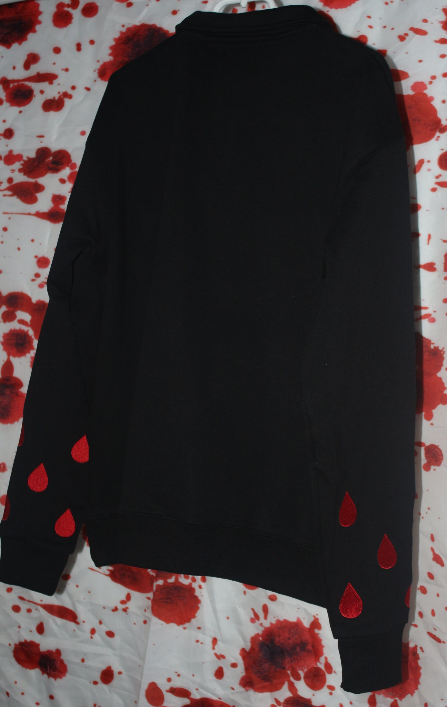 bloody ¼ zipper