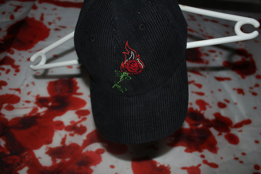 cap "burning rose"